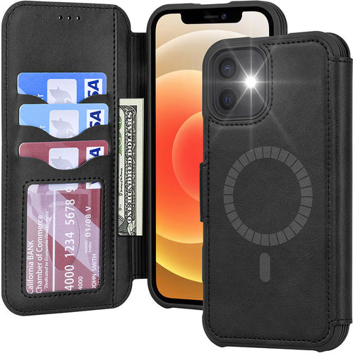 Magnetic Phone Case - Flip Card Phone Holster